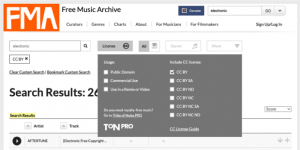 سایت Free Music Archive