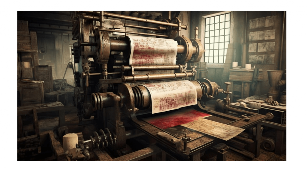 پیشرفت صنعت چاپ